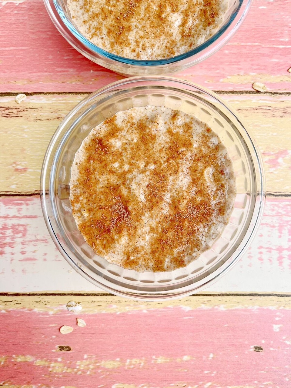 Apple Donut Baked Oats