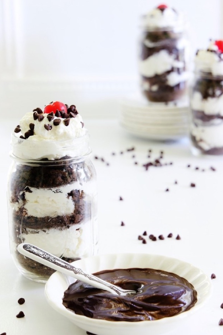 Ice Box Cake In a Jar
