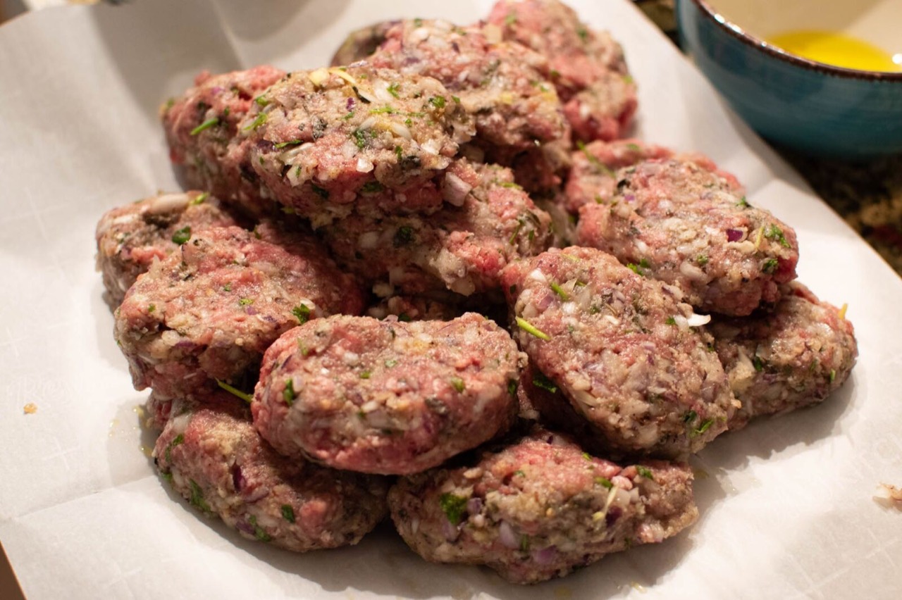 Mediterreanean Beef Koftas