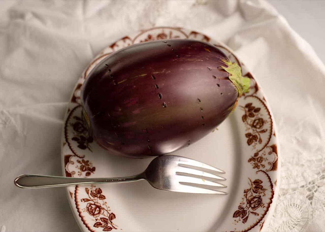Sweet Eggplant & Pistachio Quick Bread